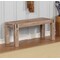 Alaterre Furniture Woodstock Acacia Wood with Metal Inset 40" Bench, Brushed Driftwood ANWO0326 - alternate 3